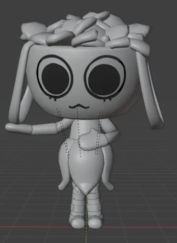 Mô hình Bassie Dandy's World - File in 3D STL sắc nét - Image 1