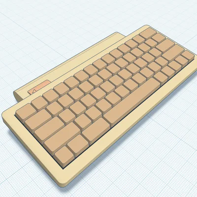Bàn phím Retro siêu nhỏ, cực hợp cho các mô hình mini Macintosh!