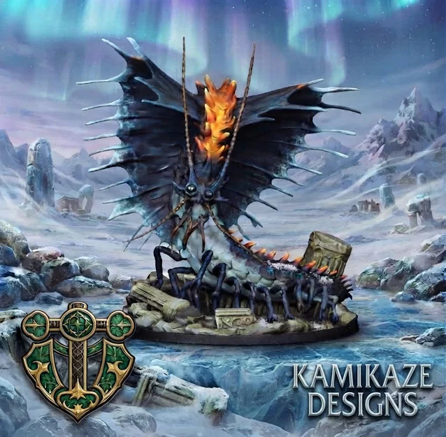 Remorhaz - Quái vật cho game nhập vai - Image 1