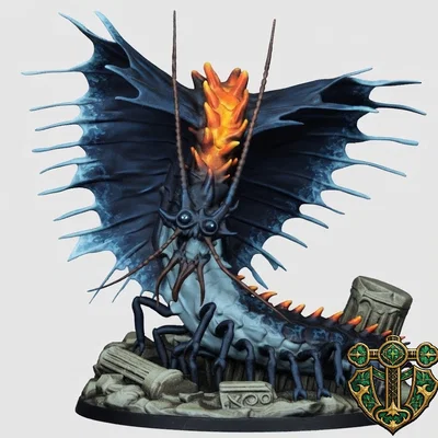 Remorhaz - Quái vật cho game nhập vai
