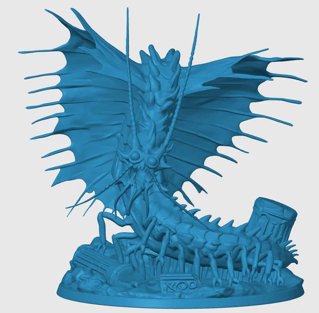 Remorhaz - Quái vật cho game nhập vai - Image 3