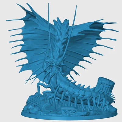 Remorhaz - Quái vật cho game nhập vai