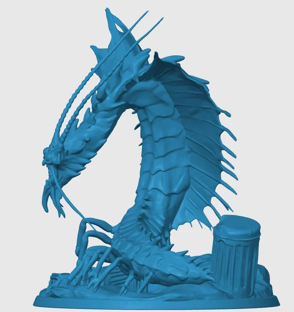Remorhaz - Quái vật cho game nhập vai - Image 4
