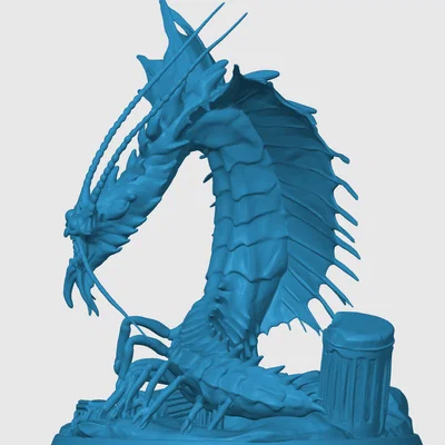 Remorhaz - Quái vật cho game nhập vai