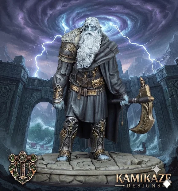Mô hình Storm Giant cho game nhập vai - Image 1