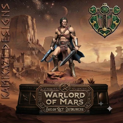 Tượng John Carter (Cảm hứng từ Warlord of Mars)
