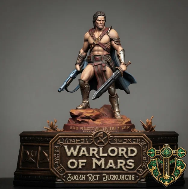 Tượng John Carter (Cảm hứng từ Warlord of Mars) - Image 2