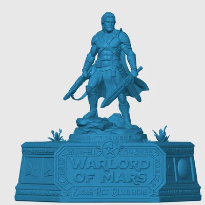 Tượng John Carter (Cảm hứng từ Warlord of Mars)