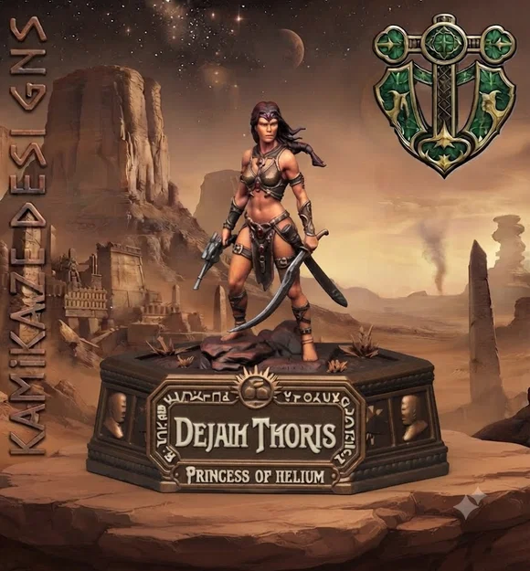 Tượng mô hình lấy cảm hứng từ Dejah Thoris - Image 1