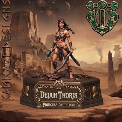 Tượng mô hình lấy cảm hứng từ Dejah Thoris