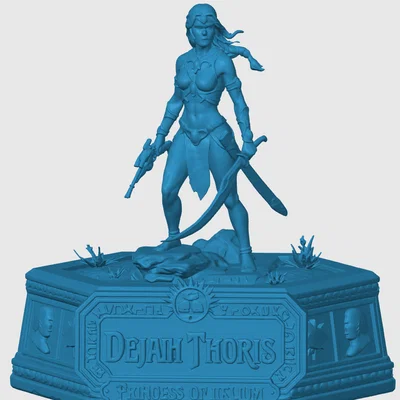 Tượng mô hình lấy cảm hứng từ Dejah Thoris