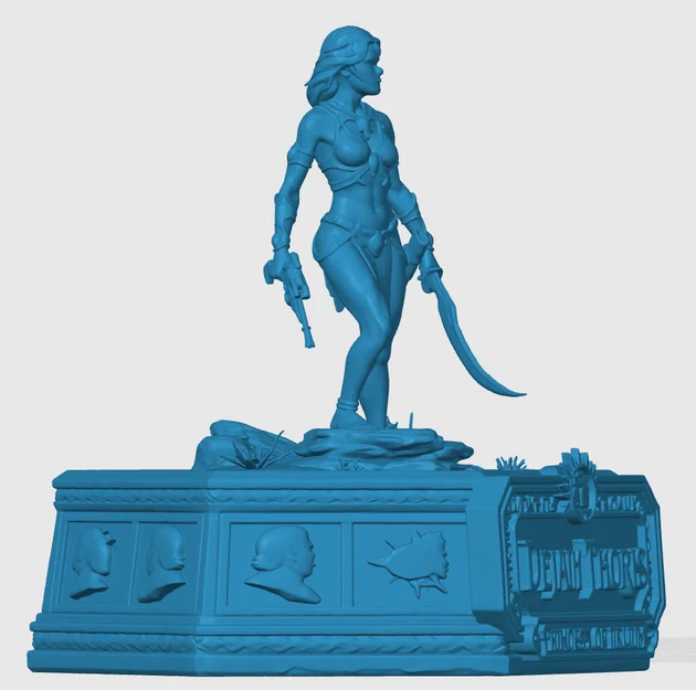 Tượng mô hình lấy cảm hứng từ Dejah Thoris - Image 4