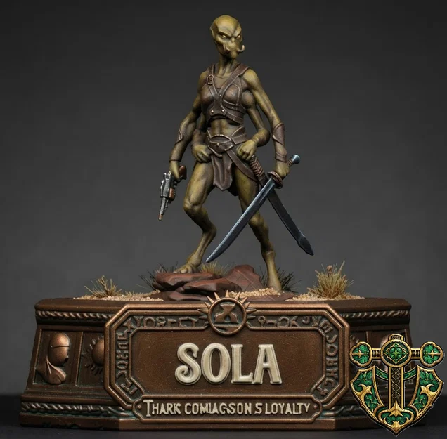 Tượng Sola (lấy cảm hứng từ Warlord of Mars) - Image 1