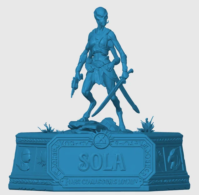 Tượng Sola (lấy cảm hứng từ Warlord of Mars) - Image 3