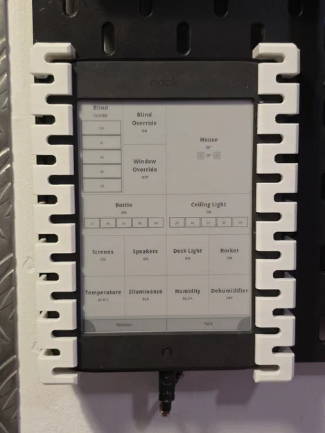 Giá đỡ Nook Simple Touch cho bảng Skadis - Image 1