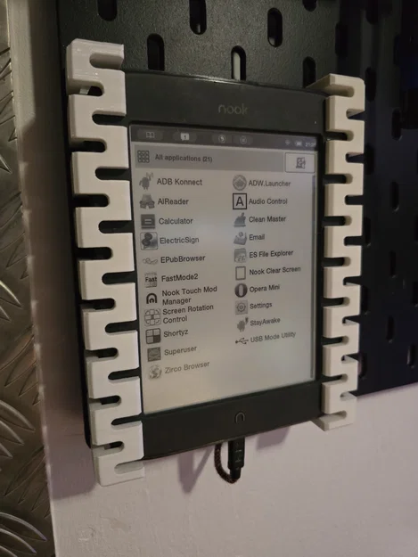 Giá đỡ Nook Simple Touch cho bảng Skadis - Image 3