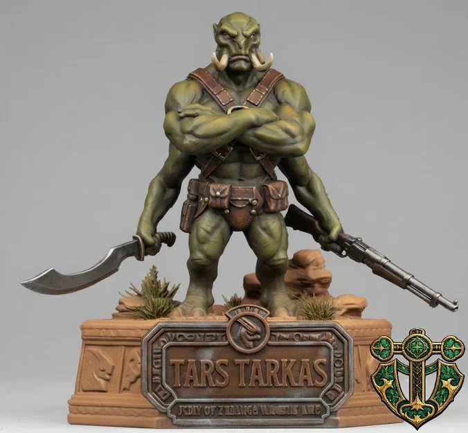 Tượng Tars Tarkas (Lấy cảm hứng từ Warlord of Mars) - Image 2