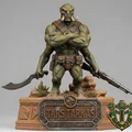 Tượng Tars Tarkas (Lấy cảm hứng từ Warlord of Mars) - Thumbnail 2