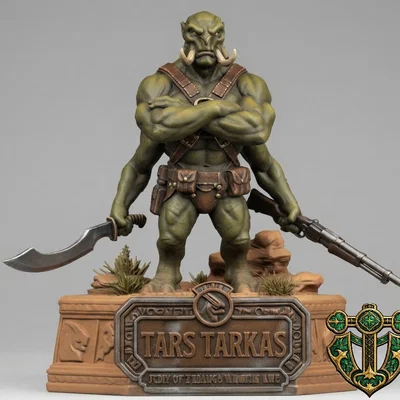 Tượng Tars Tarkas (Lấy cảm hứng từ Warlord of Mars)