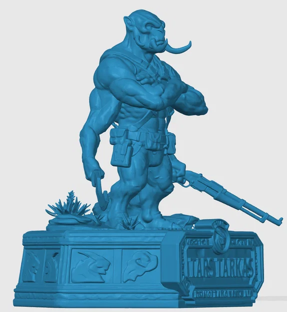 Tượng Tars Tarkas (Lấy cảm hứng từ Warlord of Mars) - Image 3