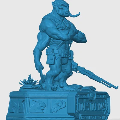 Tượng Tars Tarkas (Lấy cảm hứng từ Warlord of Mars)