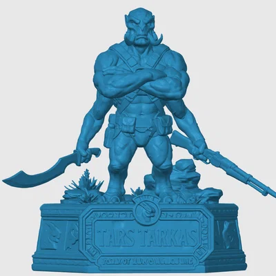Tượng Tars Tarkas (Lấy cảm hứng từ Warlord of Mars)