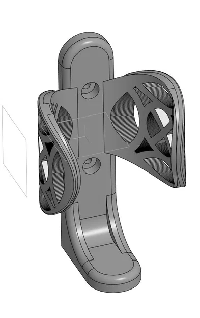 Giá treo bình nước 1.5L - 2L cho xe đạp (Tự in 3D) - Image 1