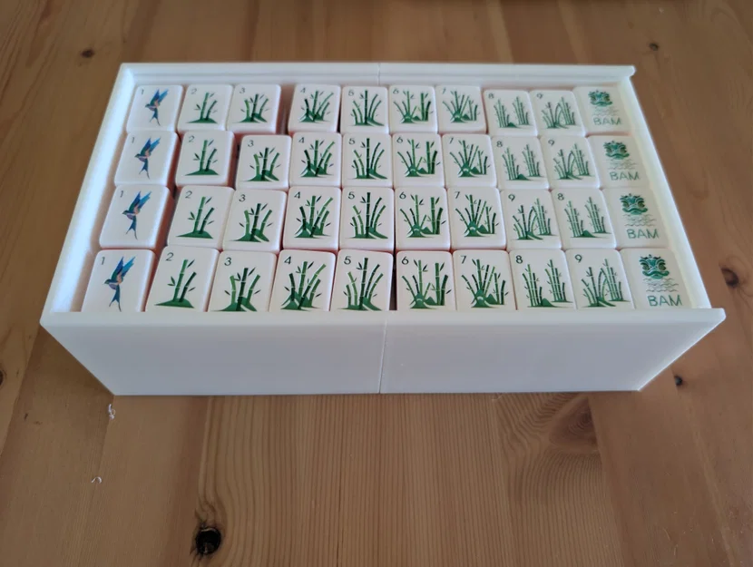 Hộp đựng bộ Mahjong Mỹ - Image 1