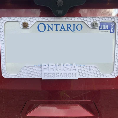Khung Biển Số Xe Prusa (Prusa License Plate Frame)