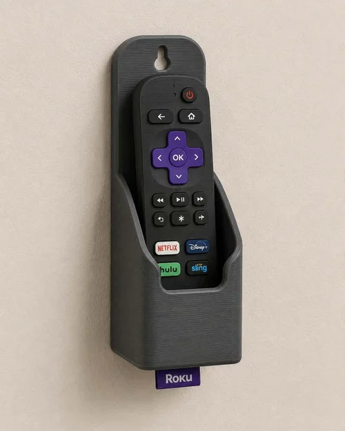 Giá treo điều khiển Roku gắn tường thông minh - Thiết kế tối giản - Image 2