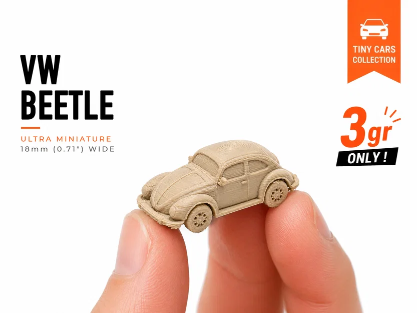 Xe Volkswagen Beetle Siêu Nhỏ – Bộ Sưu Tập Mini Cars - Image 1