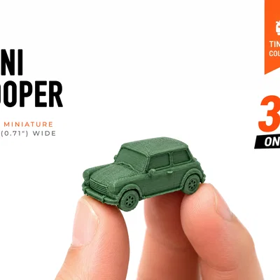 Tiny Mini Cooper – Bộ sưu tập xe hơi mini