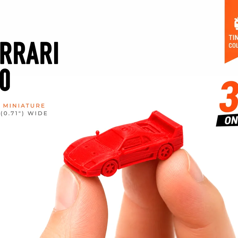 Ferrari F40 tí hon – Bộ sưu tập xe mô hình Mini