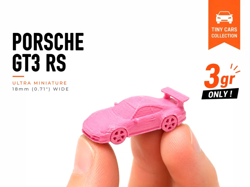 Porsche 911 GT3 RS phiên bản tí hon – Bộ sưu tập Mini Cars - Image 1