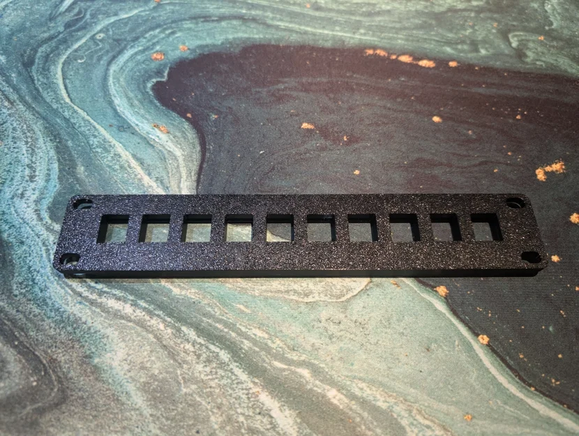 Tủ Rack 10 inch - Patch Panel 1U gắn Keystone (10 cổng) - Image 4