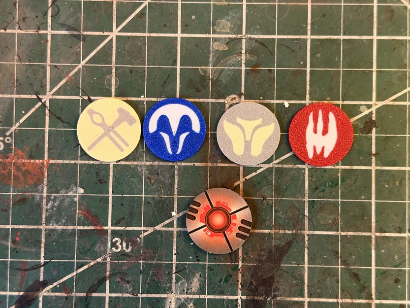 Star Wars: Legion - Token Đánh Dấu Phe Phái Mandalorian - Image 1