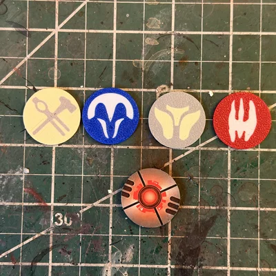 Star Wars: Legion - Token Đánh Dấu Phe Phái Mandalorian