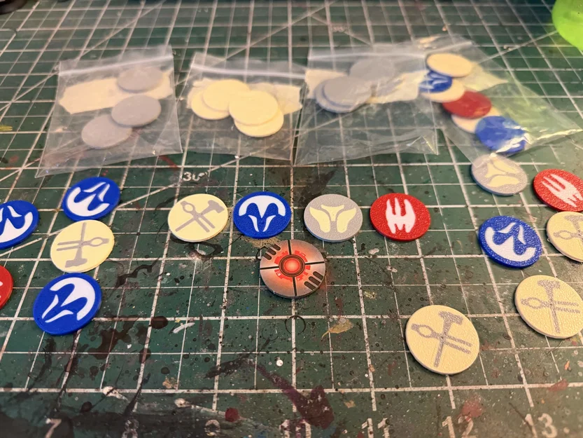 Star Wars: Legion - Token Đánh Dấu Phe Phái Mandalorian - Image 2