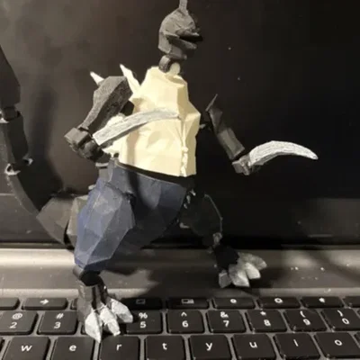 Mô hình in 3D Gigan Rex (Action Figure) cho fan hâm mộ Kaiju