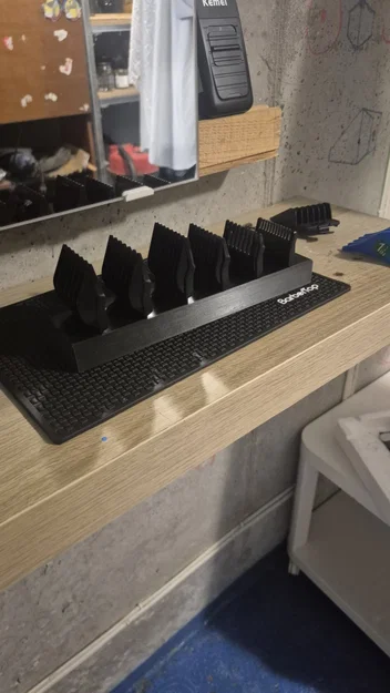 Khay đựng cữ tông đơ 3D (Barber clipper guard organiser) tiện dụng - Image 1
