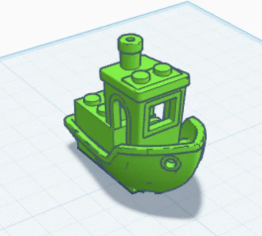 Mô hình tàu Benchy phong cách LEGO 3D - Độc đáo và thú vị - Image 1