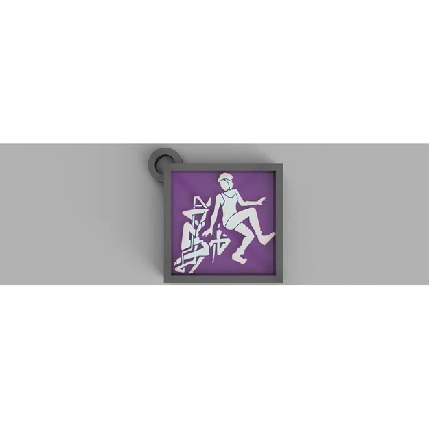 Mô hình móc khóa Urban Evasion từ Dead by Daylight - Image 1