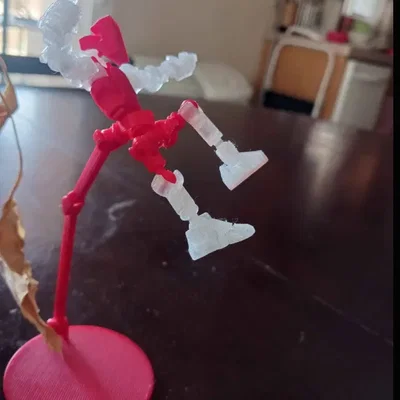 Mô hình khớp nối linh hoạt Fred Dummy 13 in 3D độc đáo
