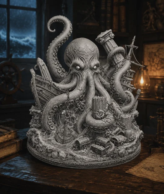 Mô hình Abyssal Kraken - Image 1