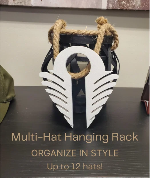 Giá treo nón đa năng (Multi-Hat Hanging Holder) - Image 1