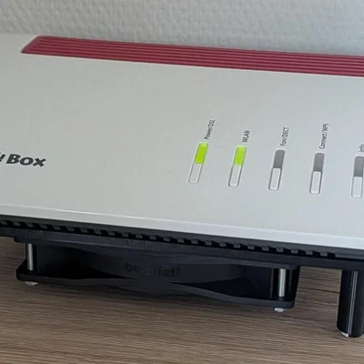 Giá đỡ quạt 140mm / 80mm cho FritzBox 7590 (AX)
