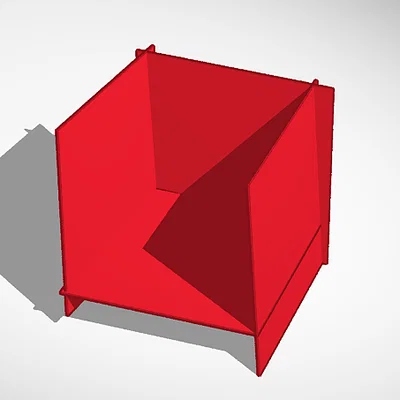 Hộp đa năng lắp ghép thông minh - Mô hình 3D cho không gian ngăn nắp