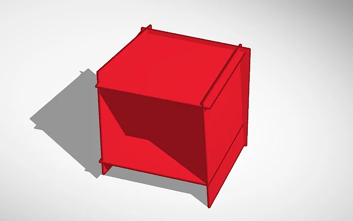 Hộp đa năng lắp ghép thông minh - Mô hình 3D cho không gian ngăn nắp - Image 2