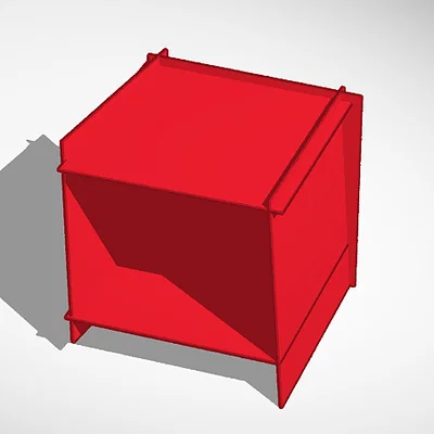 Hộp đa năng lắp ghép thông minh - Mô hình 3D cho không gian ngăn nắp
