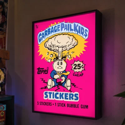 Hộp Đèn LED Garbage Pail Kids | STL In 3D Nhiều Màu